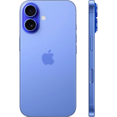 Смартфон Apple iPhone 16 Plus 512 ГБ ультрамарин