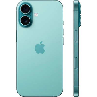 Смартфон Apple iPhone 16 Plus 512 ГБ бирюзовый
